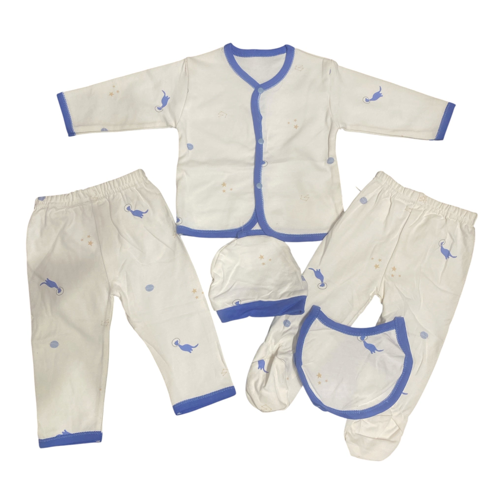 Baby 5 pec sets for new born 0m+