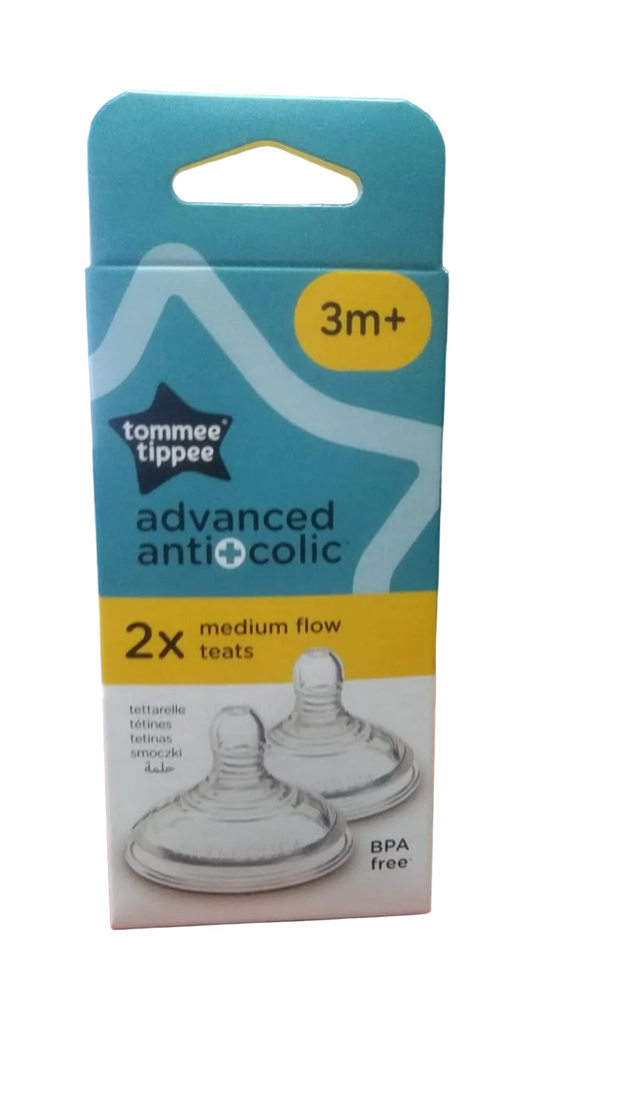 Tommee Tippee Nipple Natural Start Baby Bottle Teats