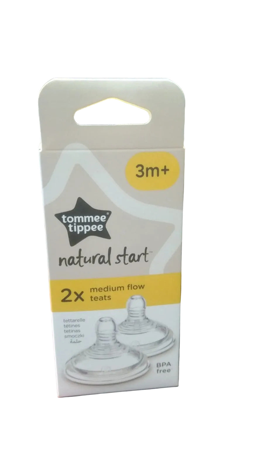 Tommee Tippee Nipple Natural Start Baby Bottle Teats