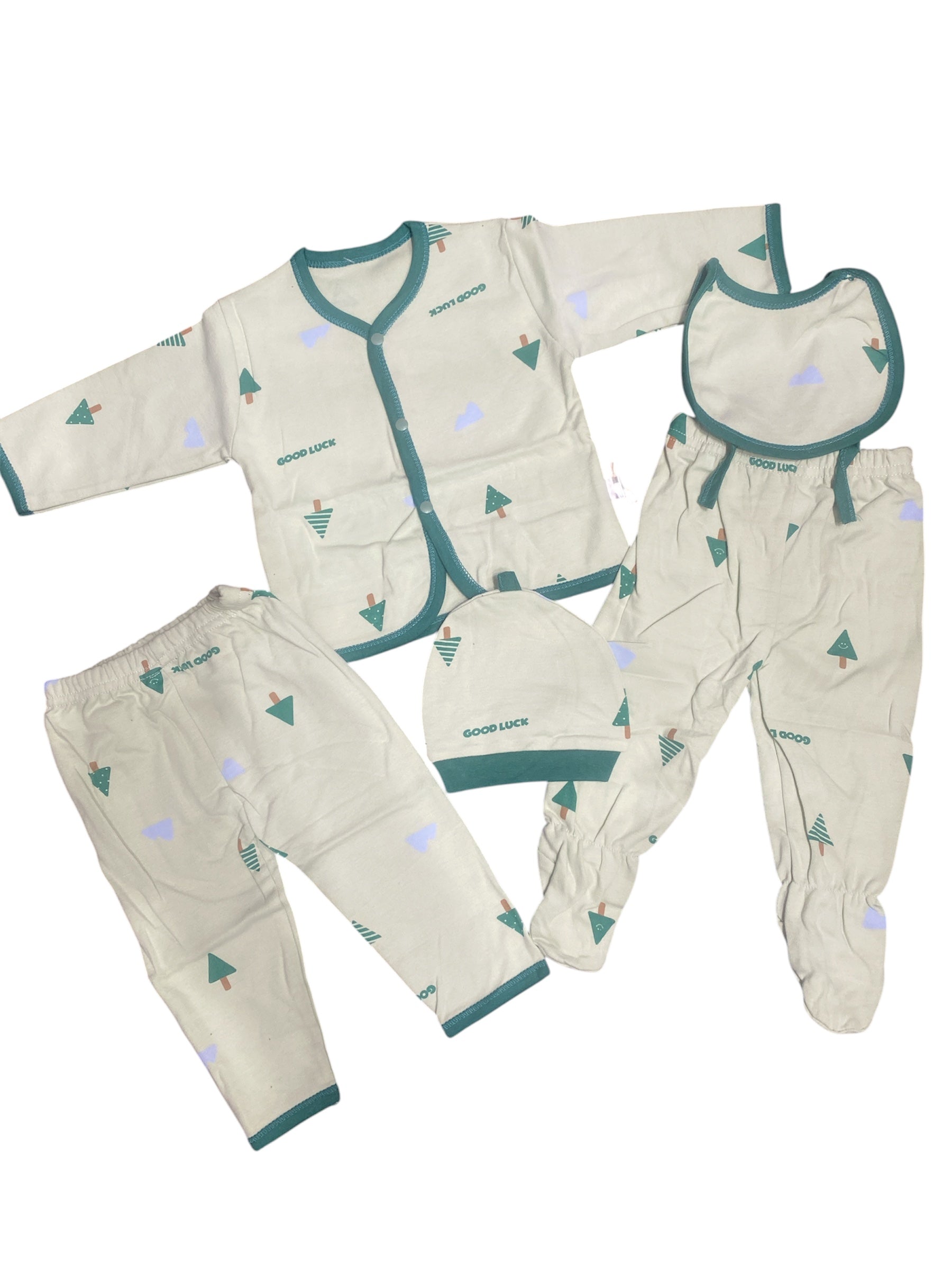 Baby 5 pec sets for new born 0m+