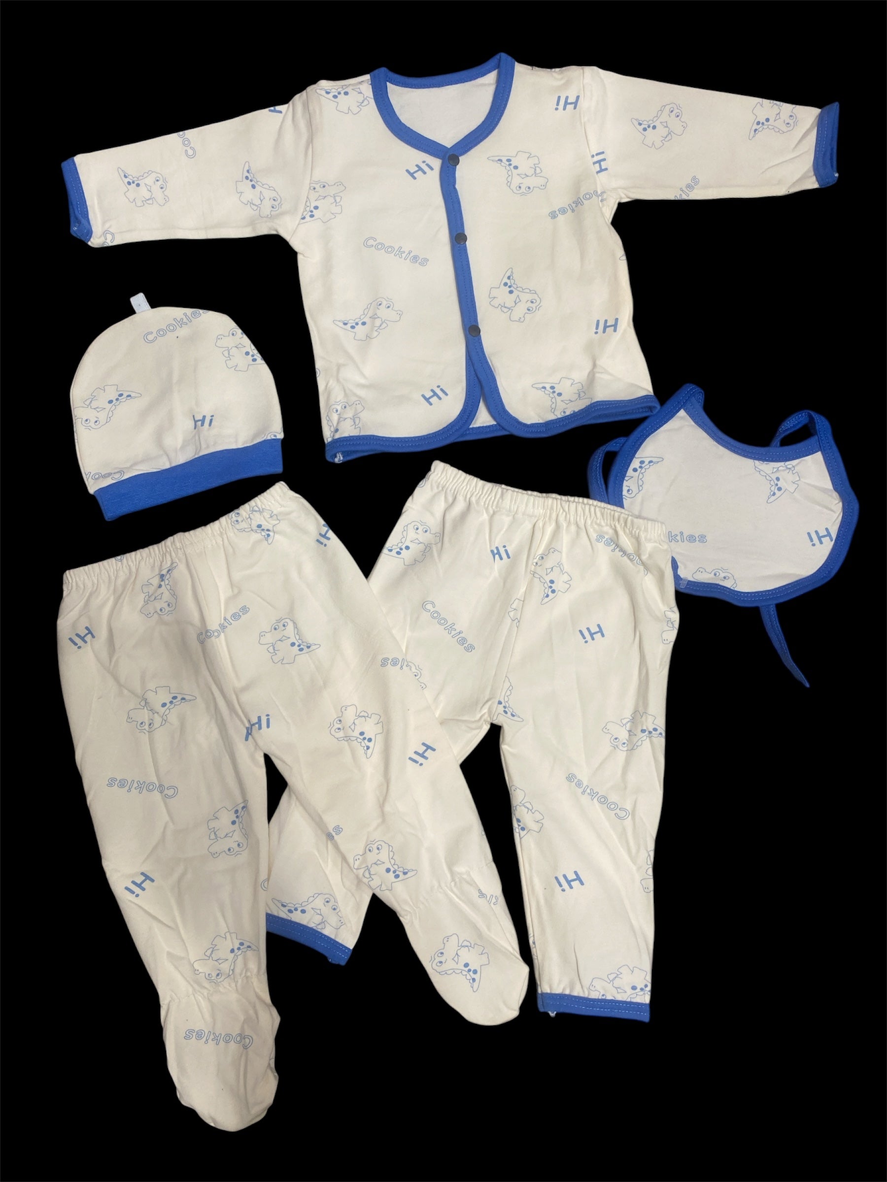 Baby 5 pec sets for new born 0m+