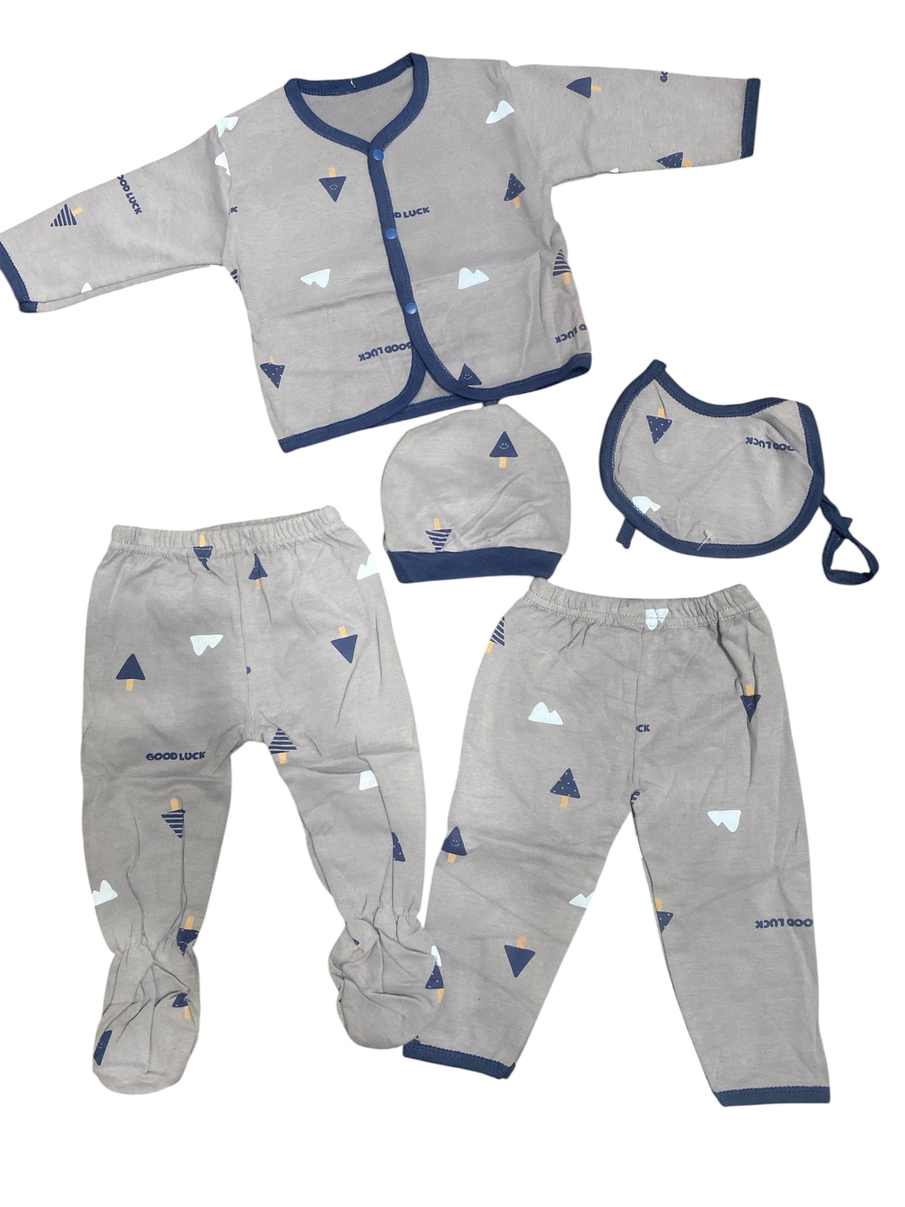 Baby 5 pec sets for new born 0m+