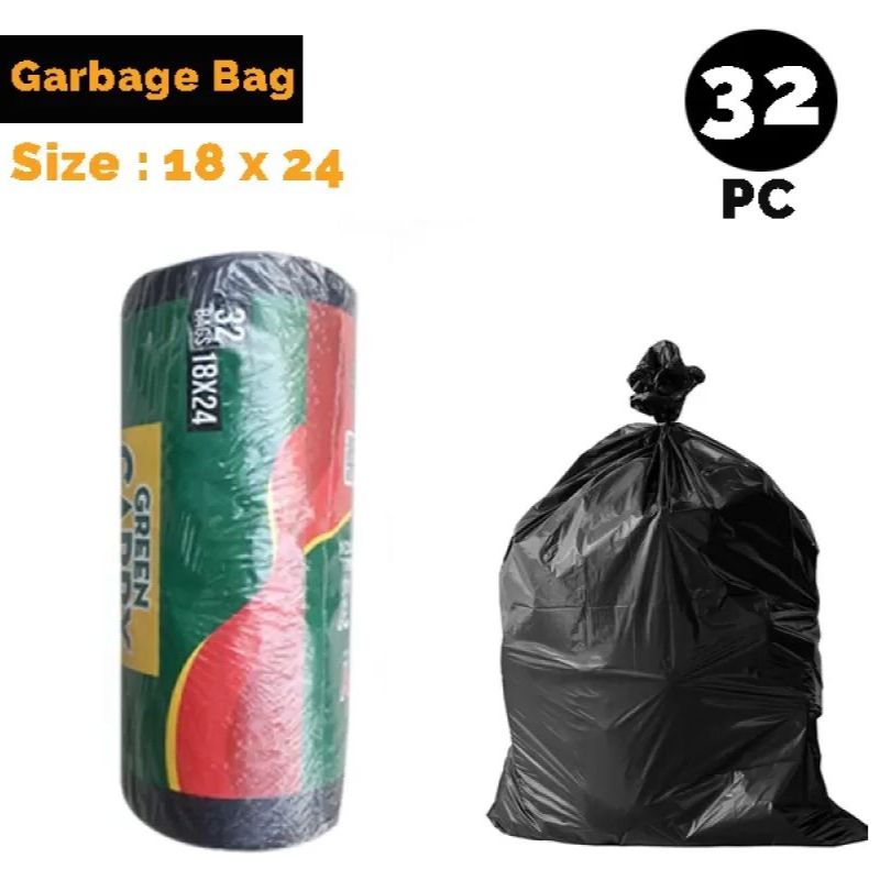 Garbage Bags For Dustbin Pack Of 35 (18 X 24) Inch