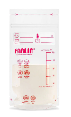 MILK STORAGE BAG 120ML PK-20+2