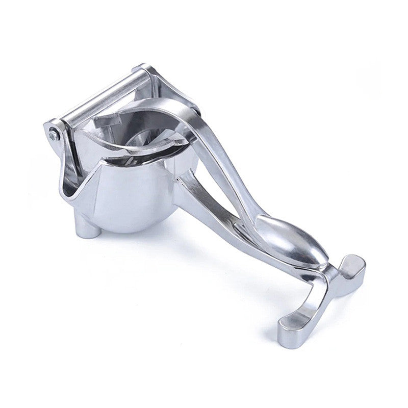 Silver Metal Manual Fruit Press