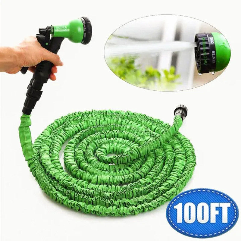 Expandable Flexible Magic Water Hose Pipe With Spray 100ft (30m)