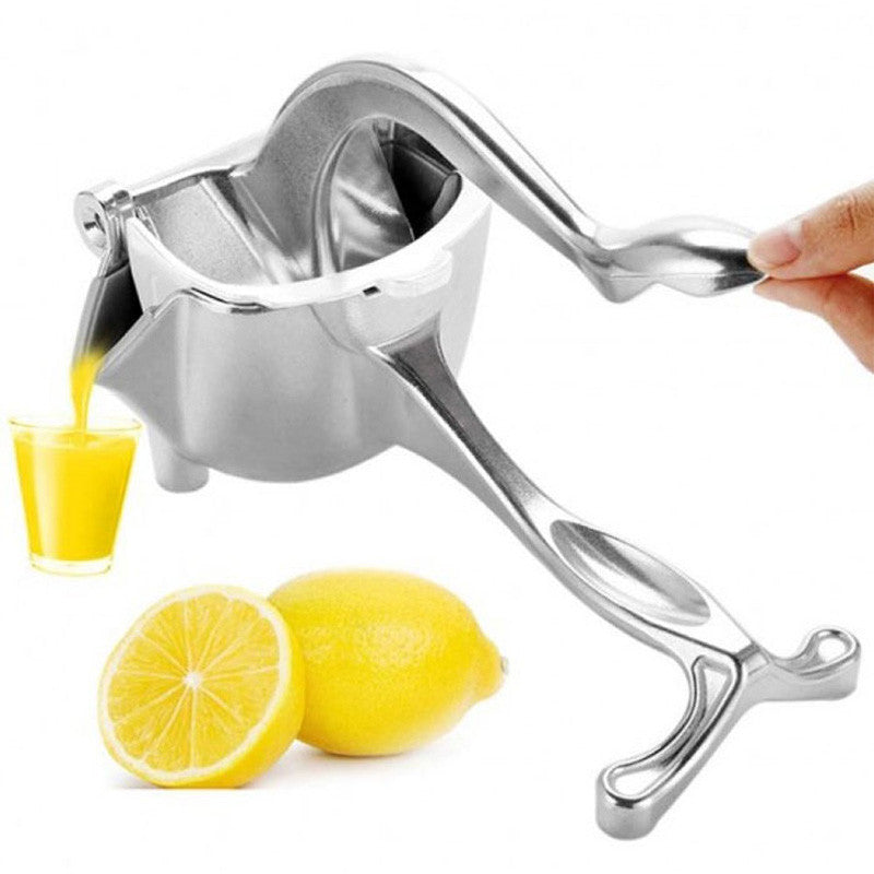 Silver Metal Manual Fruit Press