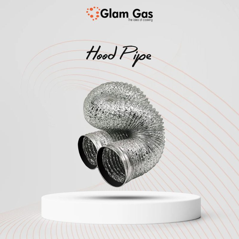 Glam Gas Hood Pipe (160 x 160) With Official Warranty