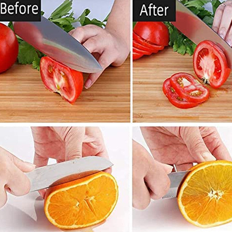 3 Section Multi-Functional Kitchen Knife Sharpener