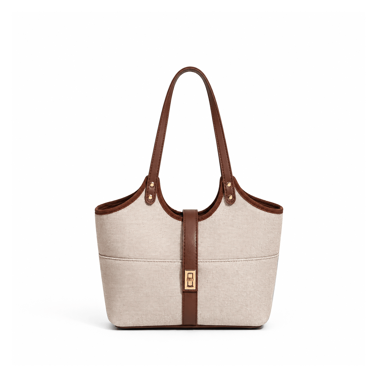 Mira Bag Beige & Brown