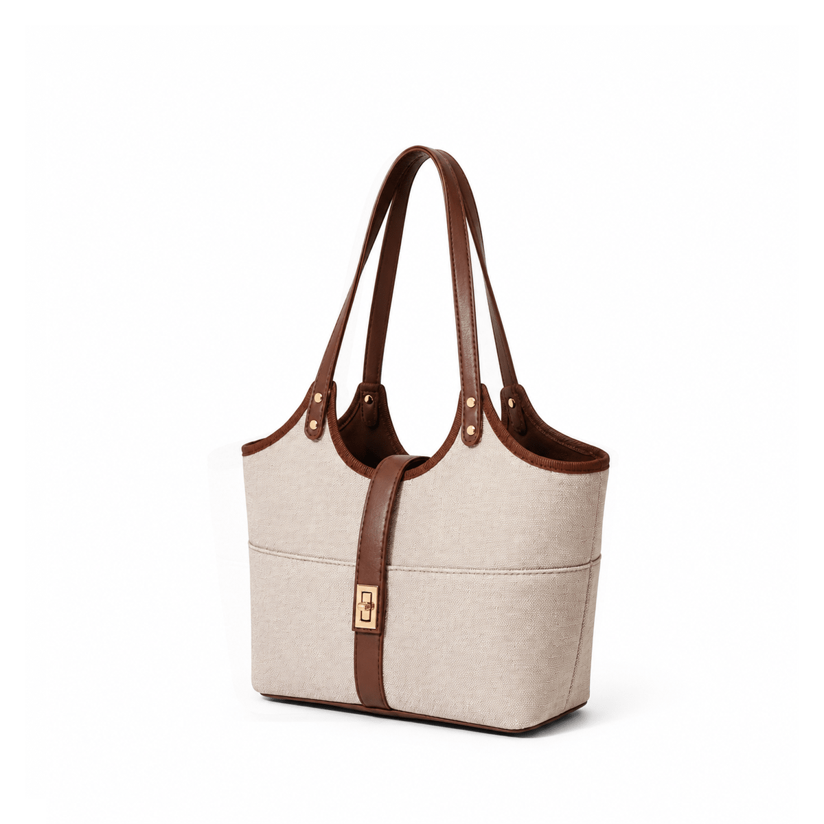 Mira Bag Beige & Brown