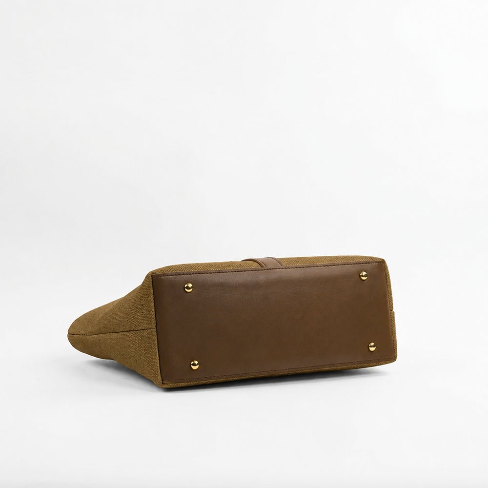 Mira Canvas Bag Brown