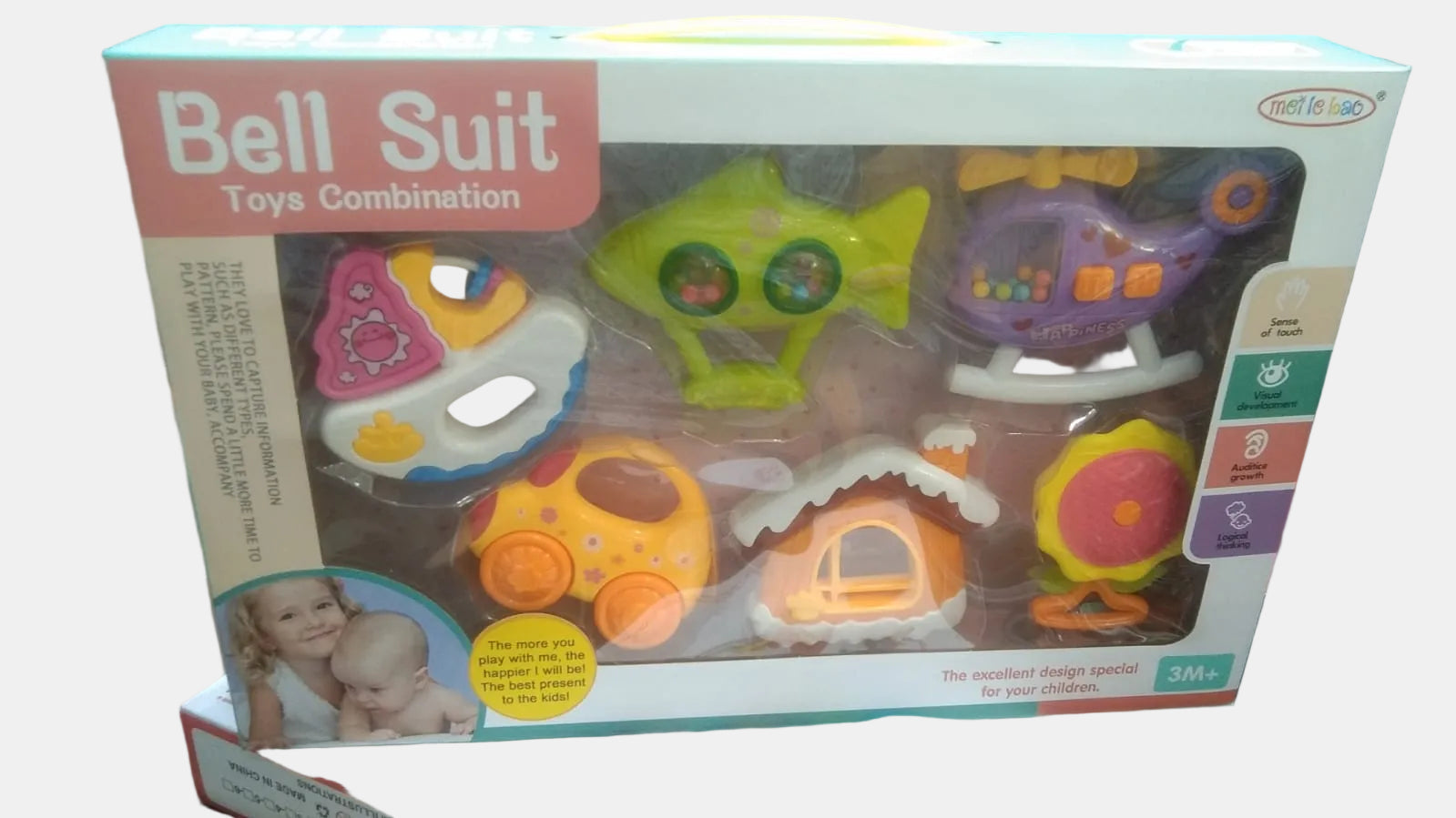 Bell Suit Rattle Set